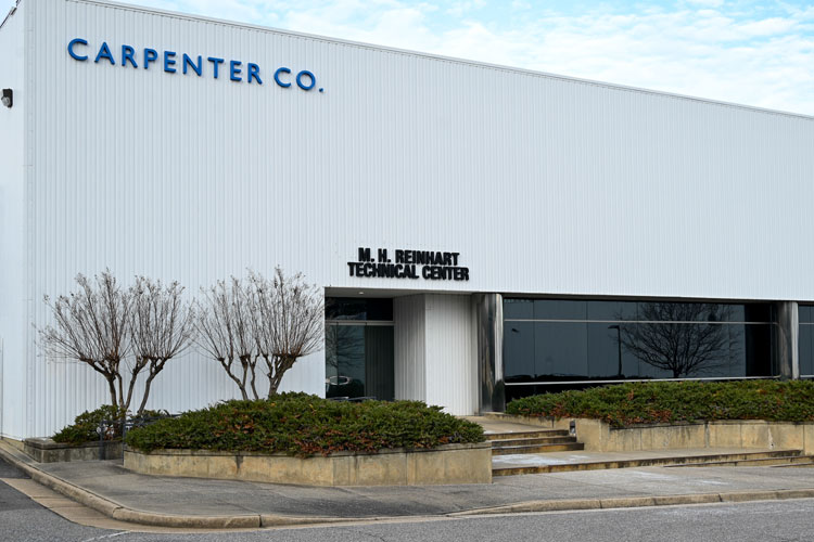 front exterior shot of Reinhart Technical center in Richmond Virginia