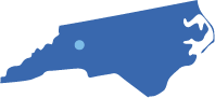 map showing taylorsville north carolina