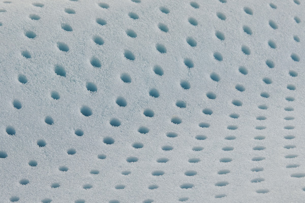foam with holes cut out