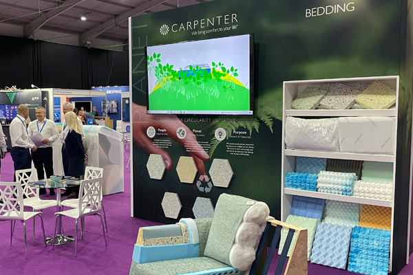 carpenter trade show booth
