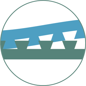 Klebstofffreies Symbol