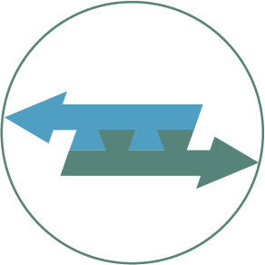 Symbol für austauschbare Ebenen